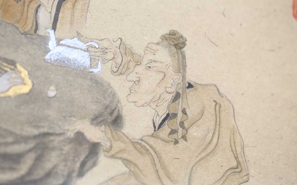 2013天津美院毕业展国画作品（局部展示）042高清