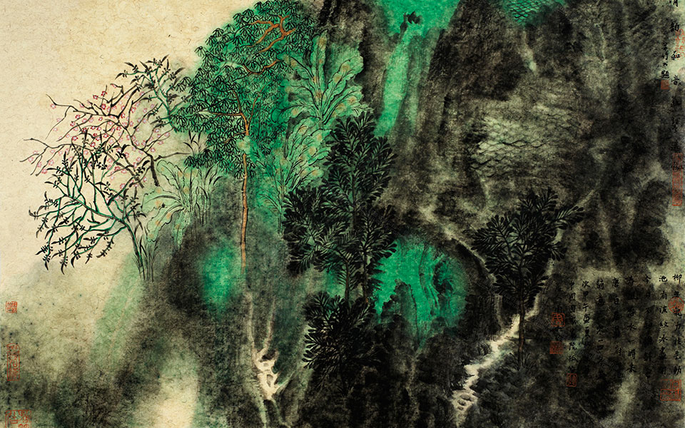 国画作品6高清_国画作品6周松竹高清_周松竹国画作品6高清_周松竹_当代