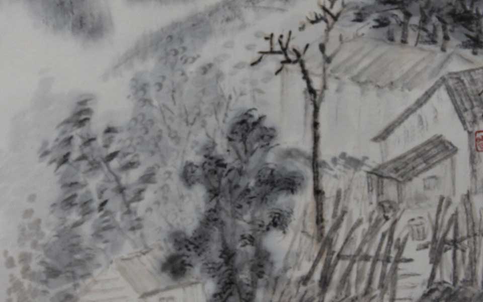 2013天津美院毕业展国画作品207高清