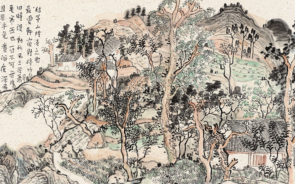 陇南山水高清_陇南山水张筱膺高清_张筱膺陇南山水高清_张筱膺_当代