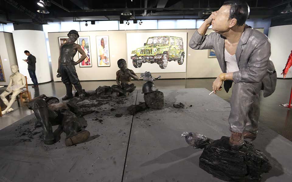 2013天津美院毕业展雕塑作品030高清