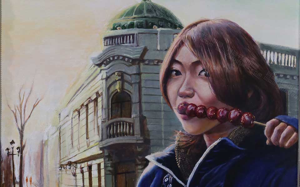 2013天津美院毕业展油画作品021高清