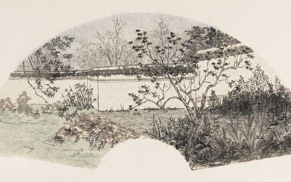 扇面作品5高清_扇面作品5李秋喜高清_李秋喜扇面作品5高清_李秋喜_当代