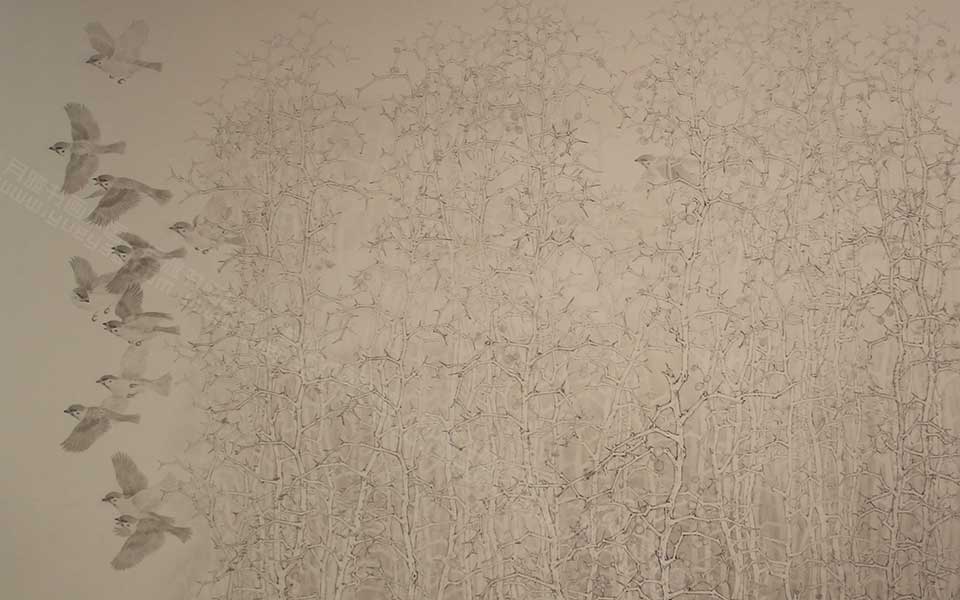 2013天津美院毕业展国画作品266高清