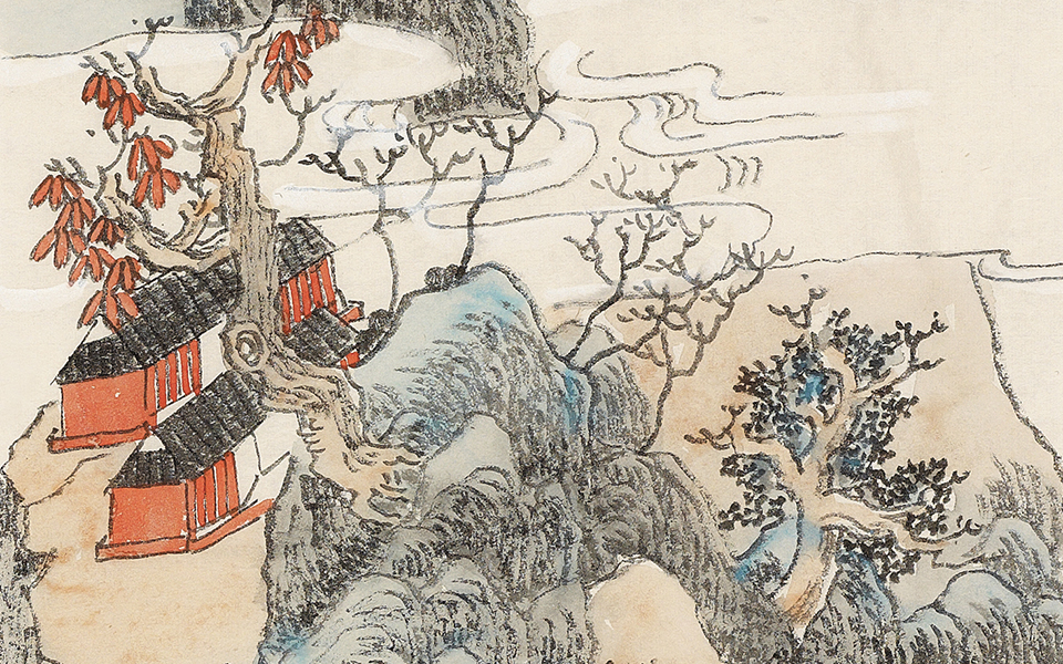 云满青山高清_云满青山张筱膺高清_张筱膺云满青山高清_张筱膺_当代