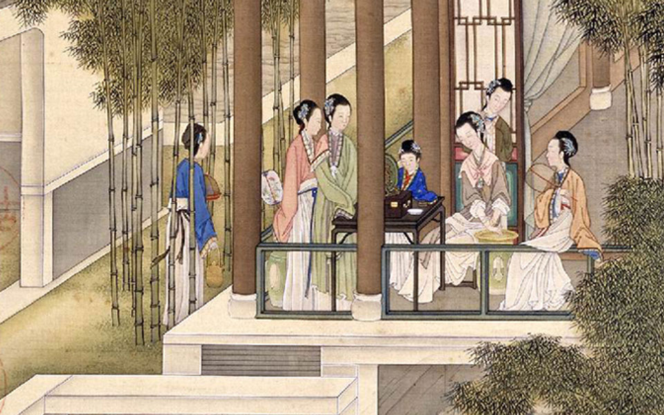 月曼清游图册高清_月曼清游图册陈枚高清_陈枚月曼清游图册高清_陈枚_清代