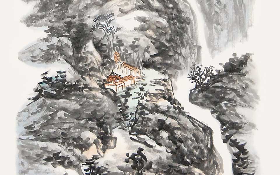 浑厚华滋气凌云高清_浑厚华滋气凌云李毅峰高清_李毅峰浑厚华滋气凌云高清_李毅峰_当代