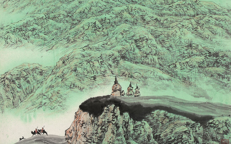 国画作品19高清_国画作品19计建清高清_计建清国画作品19高清_计建清_当代