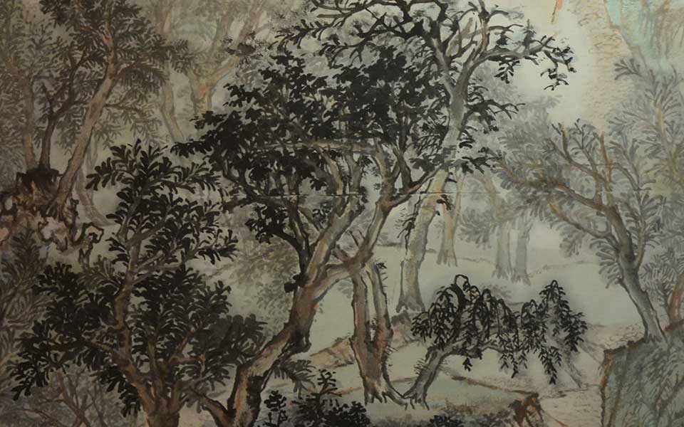 2013中国美院毕业展国画作品高清