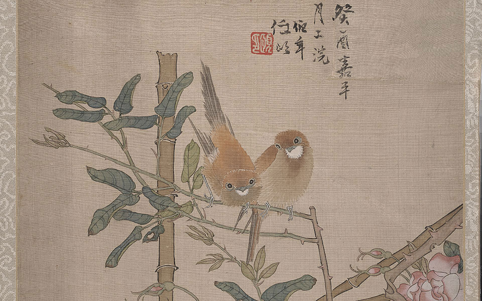 花鸟册页高清_任伯年花鸟册页高清_花鸟册页任伯年高清_任伯年_清代_42x40