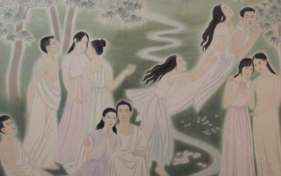 2013天津美院毕业展国画作品065高清