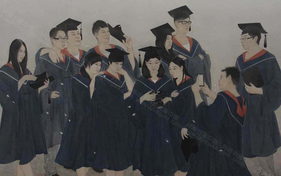 2013天津美院毕业展国画作品078高清