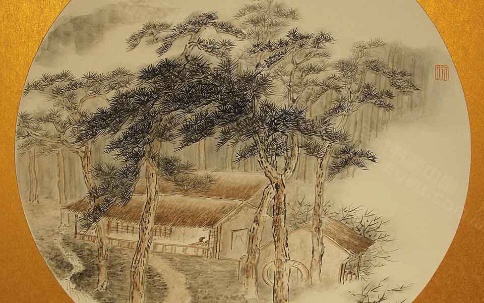 国画作品35高清_国画作品35徐右