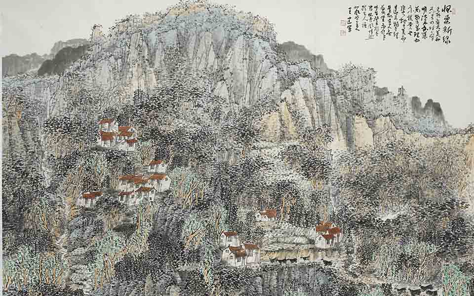 怀柔新绿高清_怀柔新绿王建军高清_王建军怀柔新绿高清_王建军_当代
