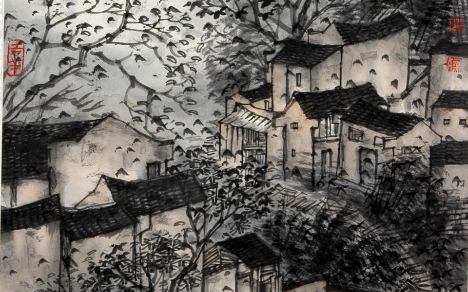 国画作品高清_国画作品程灿高清_程灿国画作品高清_程灿_当代
