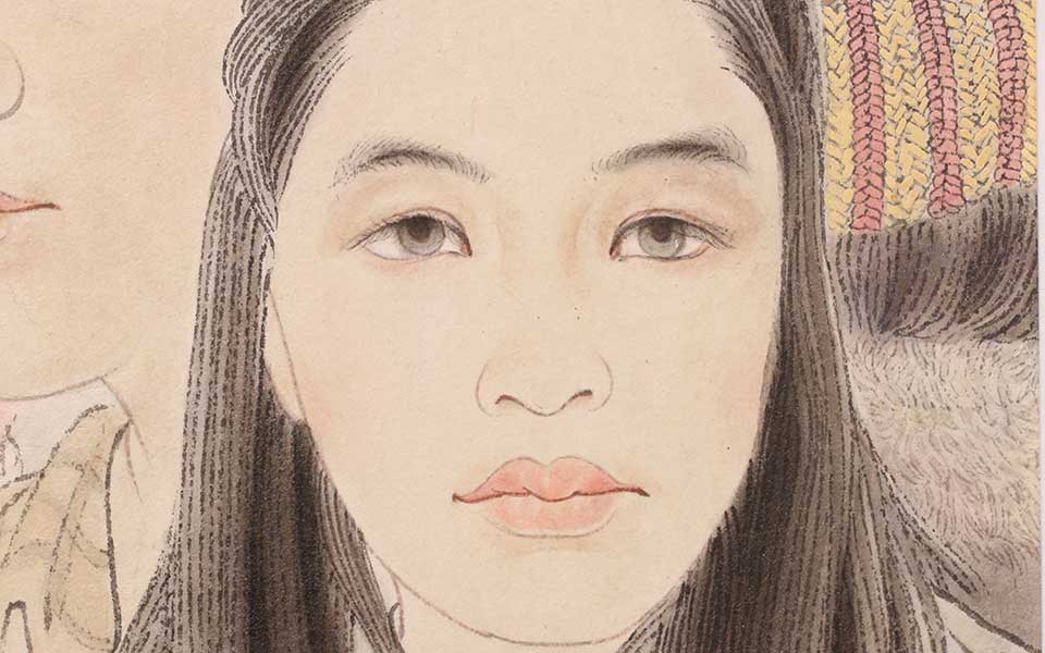 2013天津美院毕业展国画作品（局部展示）006高清