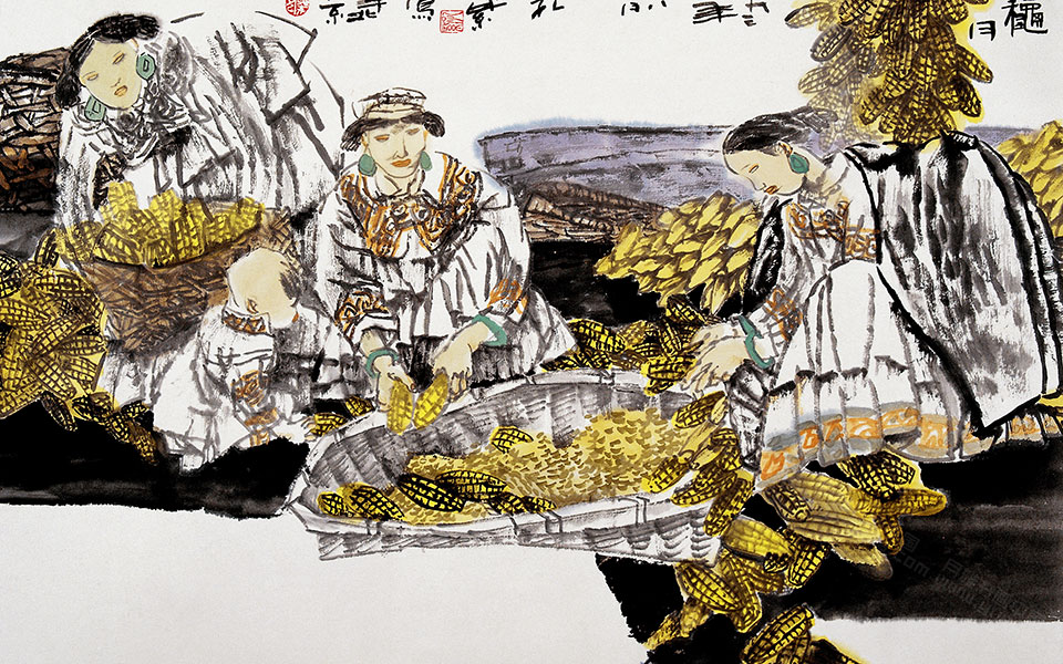 国画作品34高清_国画作品34孔紫高清_孔紫国画作品34高清_孔紫_当代
