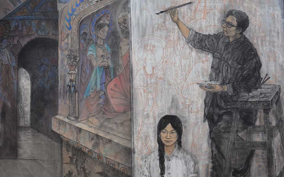 2013中国美院毕业展国画作品高清