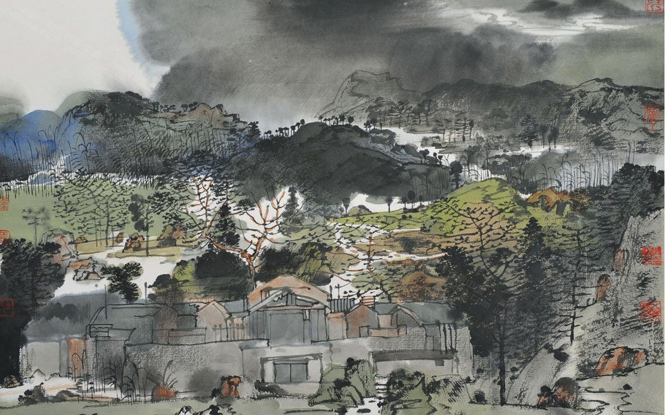 河山锦绣（厦门写生）高清_河山锦绣（厦门写生）卢禹舜高清_卢禹舜河山锦绣（厦门写生）高清