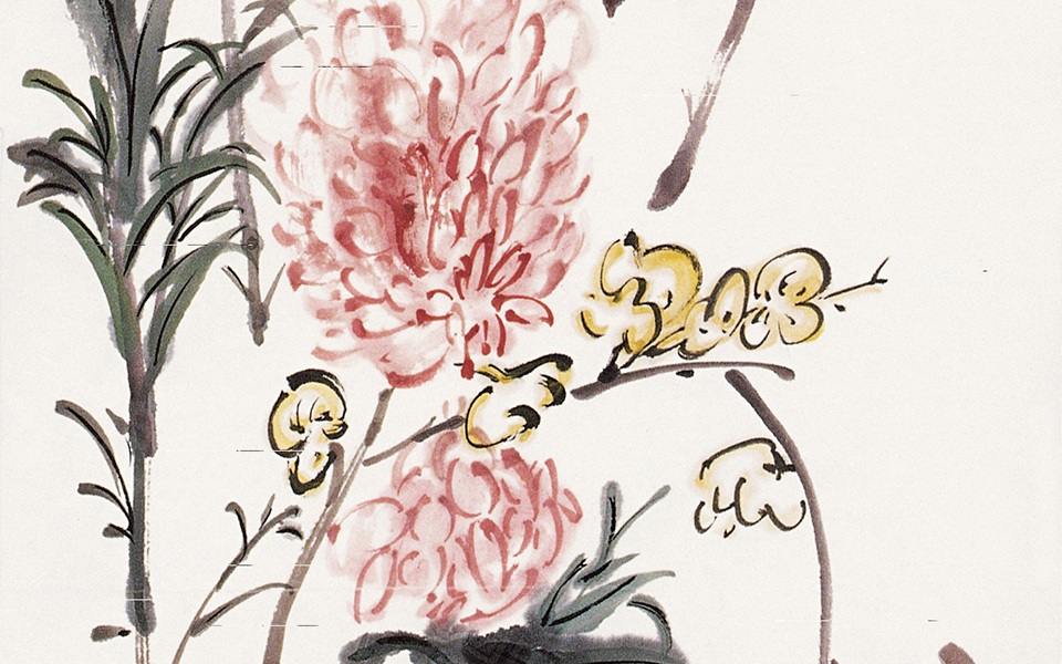 岸上桃花高清_岸上桃花乙庄高清_乙庄岸上桃花高清_乙庄_当代 
