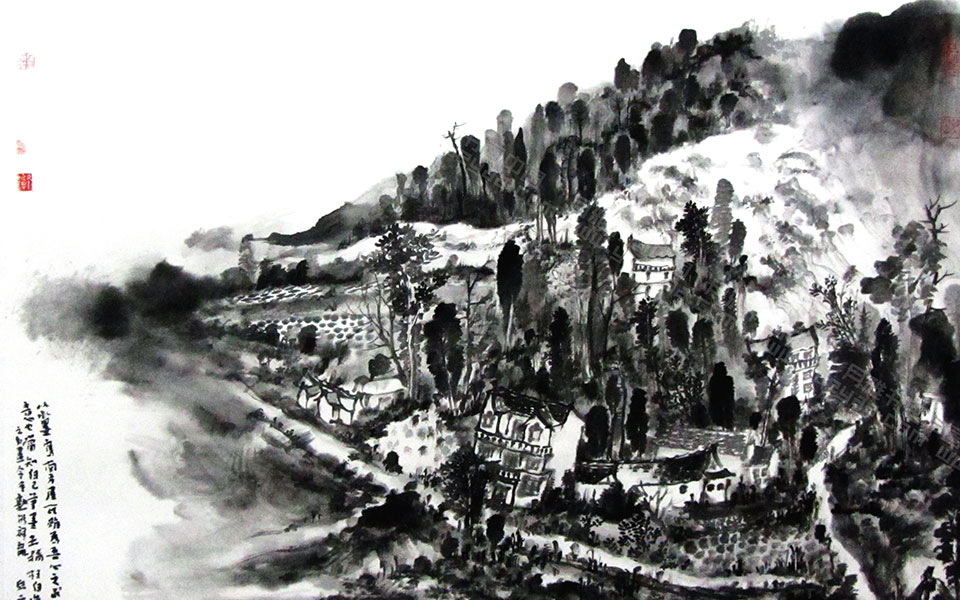 国画作品29高清_国画作品29付熙云高清_付熙云国画作品29高清_付熙云_当代