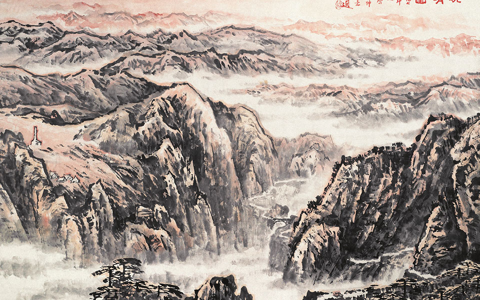 晚晴图高清_晚晴图汤文选高清_汤文选晚晴图高清_汤文选_当代