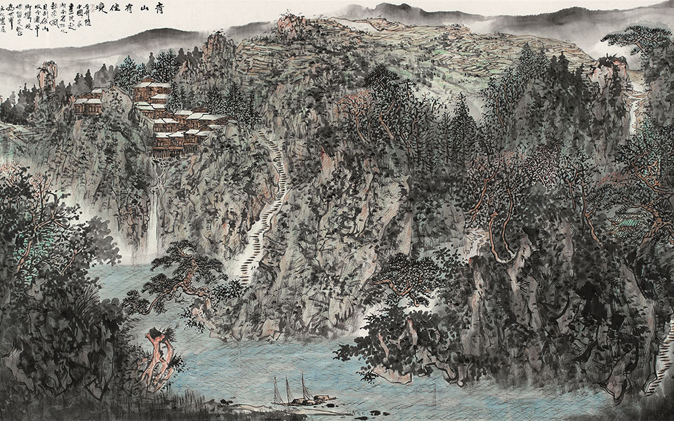 国画作品41高清_国画作品41计建清高清_计建清国画作品41高清_计建清_当代