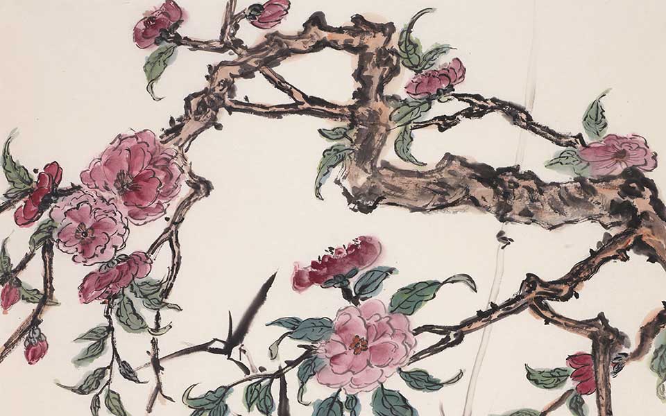 国画作品春色满园18高清