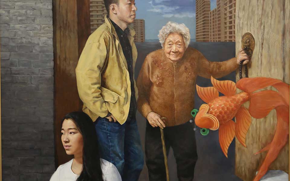 2013天津美院毕业展油画作品007高清