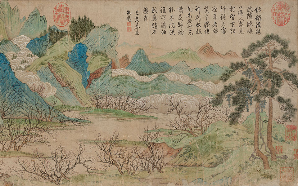 桃源图卷高清_仇英桃源图卷高清_桃源图卷仇英高清_仇英_明代