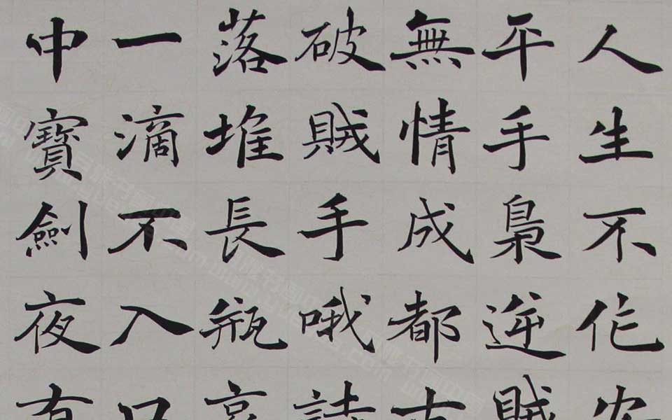 2013天津美院毕业展书法作品083高清