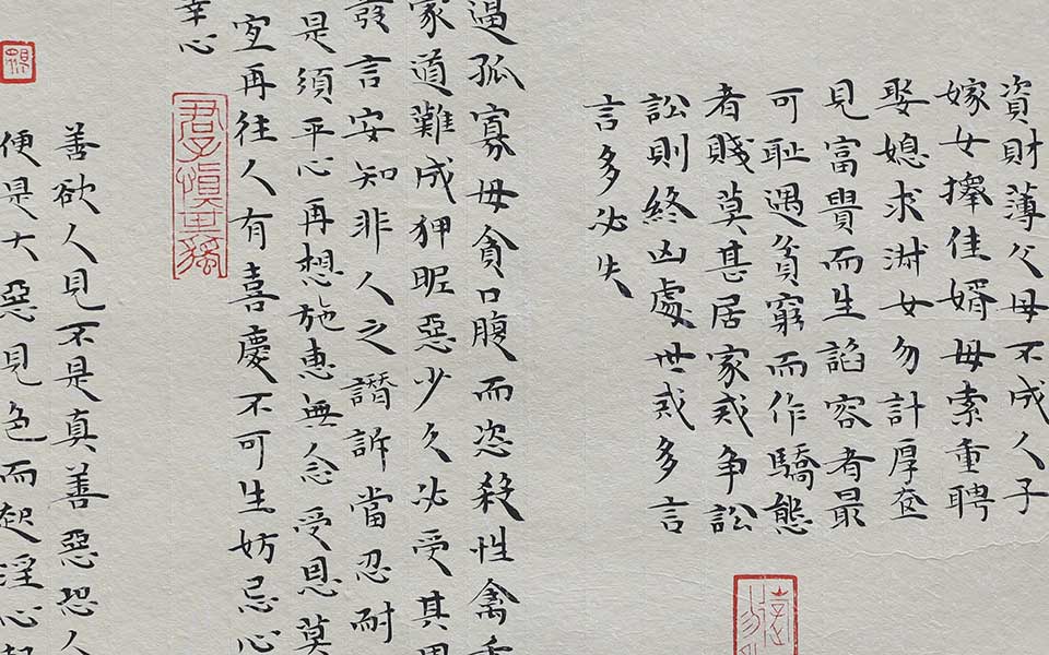 2013天津美院毕业展书法作品046高清