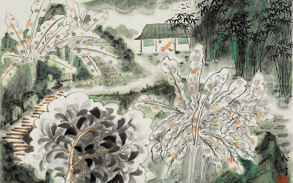 国画作品1高清_国画作品1周松竹高清_周松竹国画作品1高清_周松竹_当代