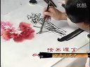 书画视频-跟徐湛老师学国画第25集牡丹的画法3