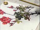 书画视频-跟徐湛老师学国画第60集月季花的画法
